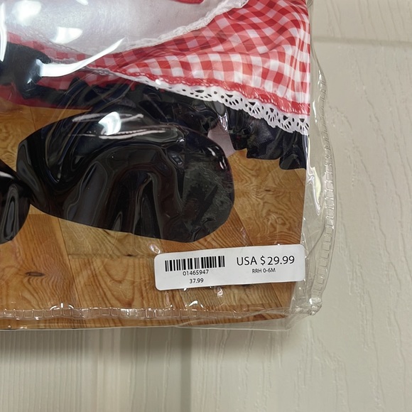 Spirit Red Riding Hood costume. New! O / 6 months. - Picture 3 of 8